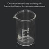 Eujgoov Beaker Borosilicate Glass Beaker for Laboratory Cylindrical Beaker Educational