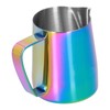 Stainless Steel Milk Frothing Pitcher Pointed Mouth Coffee Frother Cup