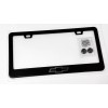 Gearhead Frames Black on Black Chevy Metal License Plate Frame