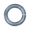 Weave Got Maille Anodized Aluminum Gauge Gunmetal Jumprings, 3.5mm