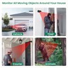 Wireless Driveway Alarm, Outdoor Weatherproof Motion Sensor & Detector with