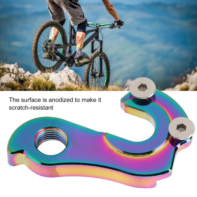 MOTSUV 1 Pcs Bike Derailleur Hanger CNC Aluminum Alloy Wear