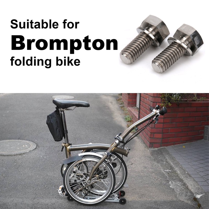 Brake Cables Fixing Bolt and Gasket Set for Brompton Folding