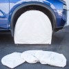 LAUCO Canvas Wheel Tire Covers Set of 4 Suitable for