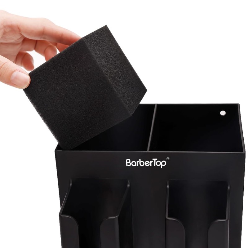 BARBERTOP Soporte para cortapelos (negro)