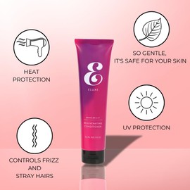 ELUXE Rejuvenating Conditioner | Smooth & Moisturize | Fight Frizziness | Add Deep Hydrating for Damaged Hair | Sulfate and Paraben-Free | 5.3 oz (Pack of 1)