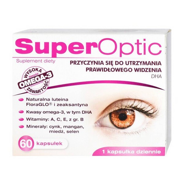 Categories:Memory, concentration,Pharmacy SuperOptic, flexible capsules, 60