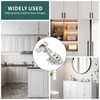 4 Pack Half Overlay Soft Close Cabinet Hinges 105° Frameless