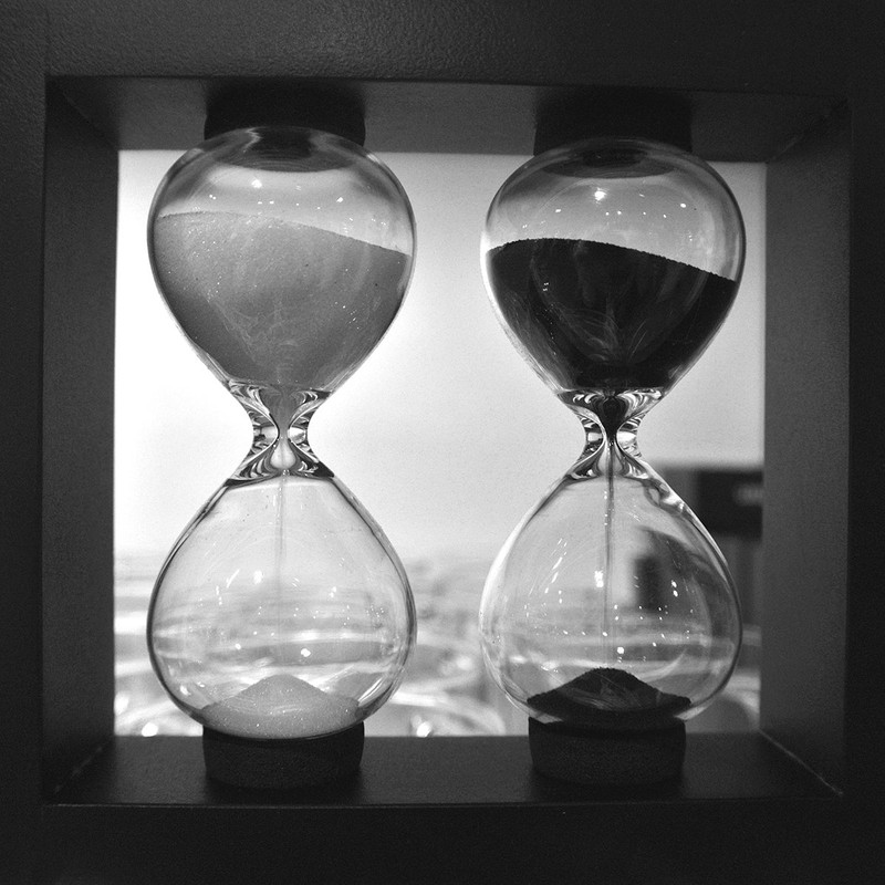 Hourglass, HoveBeaty Hand-Blown Sand Timer Set for Time Management 15