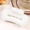 Plush Hair Claw Clip - Soft Claw Clips for Thick