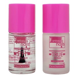 True Bond + Nivelador Ph , Uñas Acrílicas Fantasy Nails