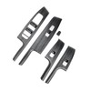 JUIVEEL Car Window Switch Panel Cover,Side Door Glass Lock Control