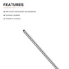 DTGN 4pcs 4mm x 0.4mm x 250mm 304 Stainless Steel