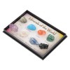Mobestech 4sets Natural Specimen Irregular Crystals for Science Education Decor