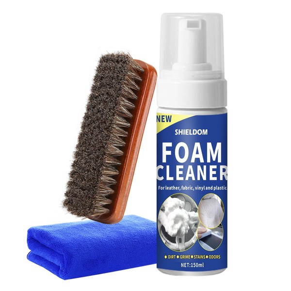 SHIELDOM Car Interior Cleaner Kit Multifunctional Foam Cleaner, Clean Cars
