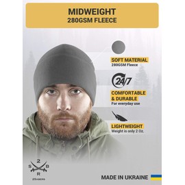 2SBR 2SABERS Fleece Winter Warm Watch Cap - Mens - Army Military Tactical Skull Beanie Hat