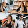 24oz Glass Water Bottle with Silicone Sleeve and Spout Lid