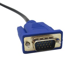 NGHTMRE 2025 Upgrade HDMI to VGA Cable Gold-Plated 1080P HDMI Male to VGA Male Active Video Adapter Converter Cord (6 Feet/1.8 Meters)