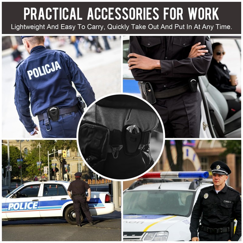 Open Top Handcuff Holder. Handcuff Case, Trusted Gear for Law