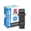 Fischer Folding Lock incl. Holder, black, 85 cm