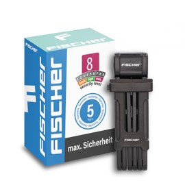 Fischer Folding Lock incl. Holder, black, 85 cm