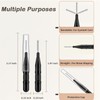 20 Microcepillos Para Cejas, Cepillos Para Cejas, Cepillos Para Pestañas,