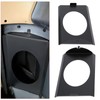 KUAFU Behind Seat Speaker Brackets Squarebody Replacement Compatible with 1973