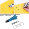 Rivet Drill Attachment Adapter Riveting Nut Gun Cordless Electric Carpenter