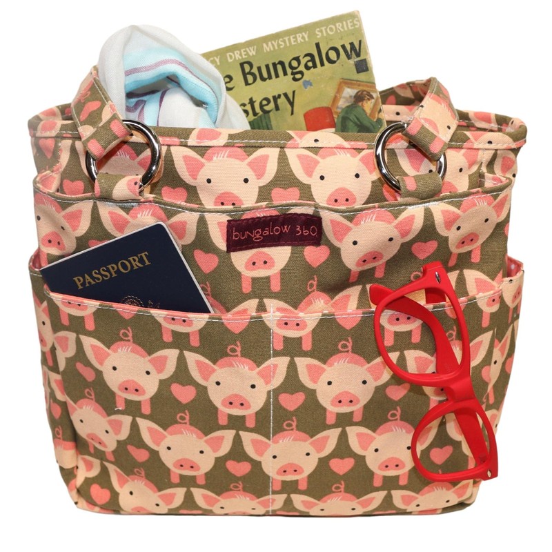 bungalow 360 Pocket Bag (Pig)