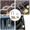 2 PCS Long Padlock, Outdoor Padlock Weatherproof with Keys for