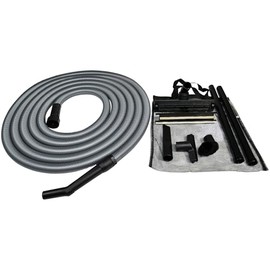 Cen-Tec Systems Wet/Dry Shop Vacuum 30 Ft. Hose Kit with Accessories and Squeegee Tool