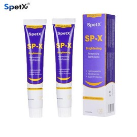 ​SpetX SP-X  Toothpaste | Hydroxyapatite + Niacinamide PRO + Probiotics | 300% Enamel Repair & Microbial Balance | Vegan, Coffee Stain Defense:_2pcs