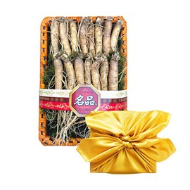 6-year-old Chaeban Ginseng Gift Set with Wrapping Cloth 750g (15-16 Roots) / 보자기포함 6년근 채반 인삼 선물세트 750g (15 16뿌리)