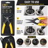 2-in-1 Circlip Pliers for Snap Ring Removal – High-Carbon Steel