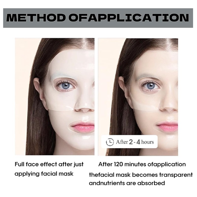 MKBLNP Collagen Face Mask Moisturizing Overnight Mask (6 pieces per