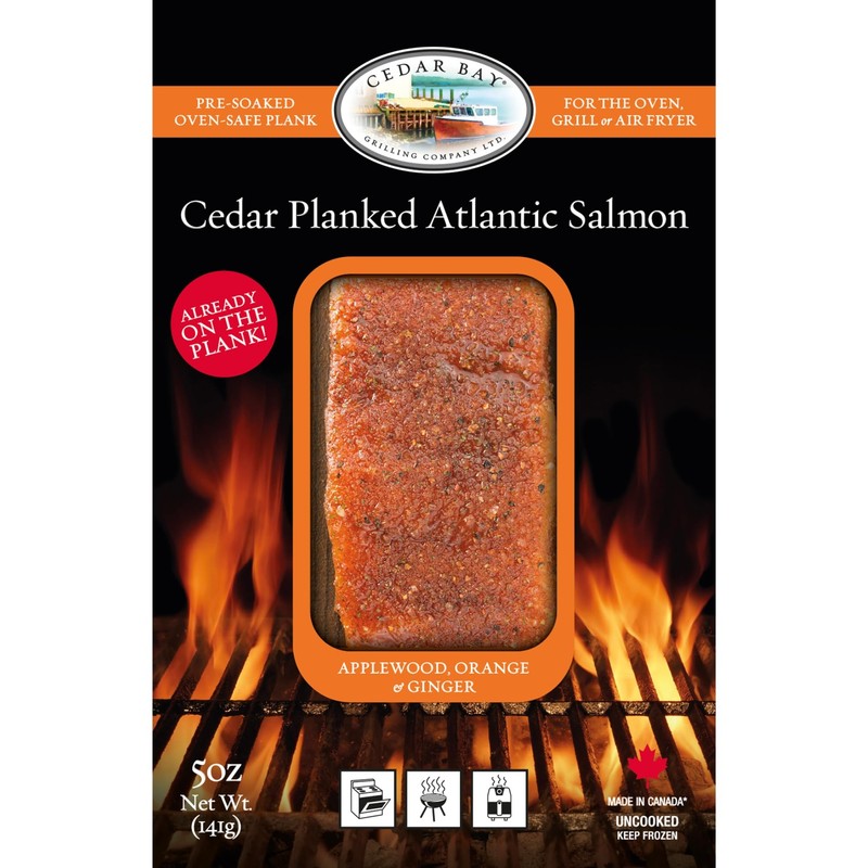 Cedar Planked Atlantic Salmon Sampler Pack - 5oz. - (1
