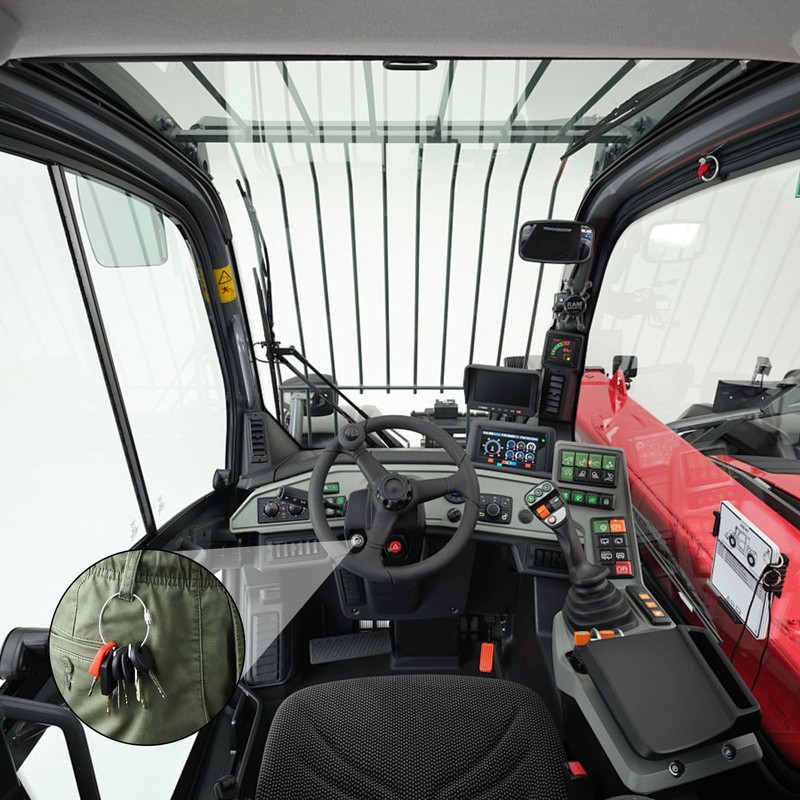 18-Piece Construction Machinery Key Set, Ignition Key Set, Tractor, Replacement