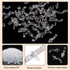 100 Sets Led Strip Clips 10mm Transparent Led Strip Cable