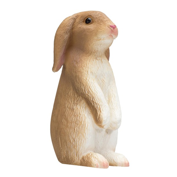 MOJO – Rabbit Sitting Figurine | Hand-Painted Toy Figure |