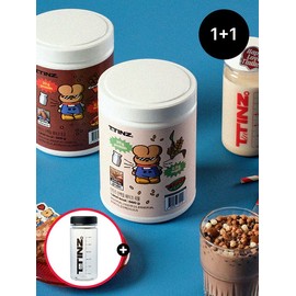 [1+1 Bottle Giveaway][28th] Tintin's Protein Shake Large Capacity 560g Chocolate Grain Rice Flour / [1+1보틀증정][28회] 틴틴즈 단백질 쉐이크 대용량 560g 초코곡물 미숫가루