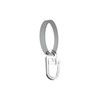 Interdeco Folding Hooks with Flat Eyelet, Clip Over Hooks for