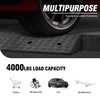 DNA MOTORING 1pcs 5.7" Rise Rubber Curb Ramp Heavy Duty