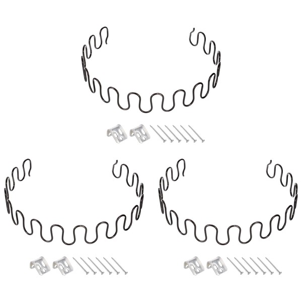 sourcing map 3Sets Upholstery Spring Replacement Kits, 27.56" Sagging Cushions