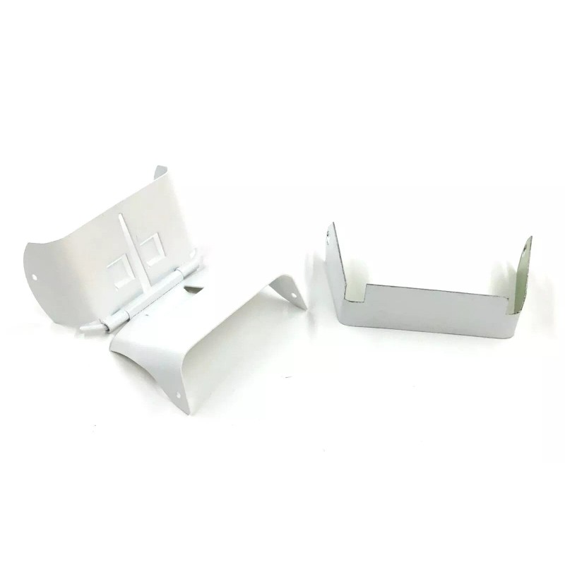 GutterWorks.com DOWNSPOUT EXTENSION FLIP-UP HINGE - 3X4 A WHITE