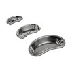 GIMA 26581 Stainless Steel Kidney Dish, Deep, 207 mm x