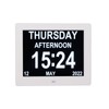 8in Digital Alarm Clock Photo Frame 800x600 Large Font Adjustable