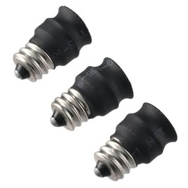 napkery 6 Pcs E12 to E11 Lamp Socket Adapter Female E12 to E14 Lamp Holder Reducer Bulb Socket