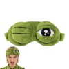 Funny Eye Mask, Funny Sleep Mask, Frog Eye Mask, 3D