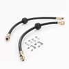 LST 2x Brake Hose Set Rear + Retaining Clamp III