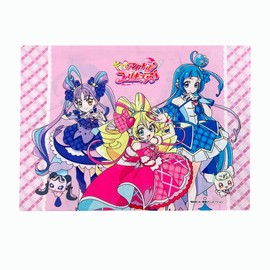 Moripilo Children's Pillow, Children's Pillow, Skin and Idol, Pretty Cure [Skin Friendly, 100% Cotton, Washable Pillow, Low Pillow, Cover Only, Approx. 11.0 x 15.4 inches (28 x 39 cm)